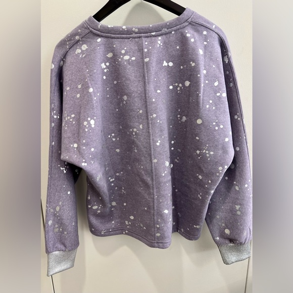 SPLENDID Avalanche Foil Pullover SWEATSHIRT - Picture 7 of 11